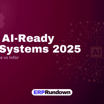 AI-ready ERP systems