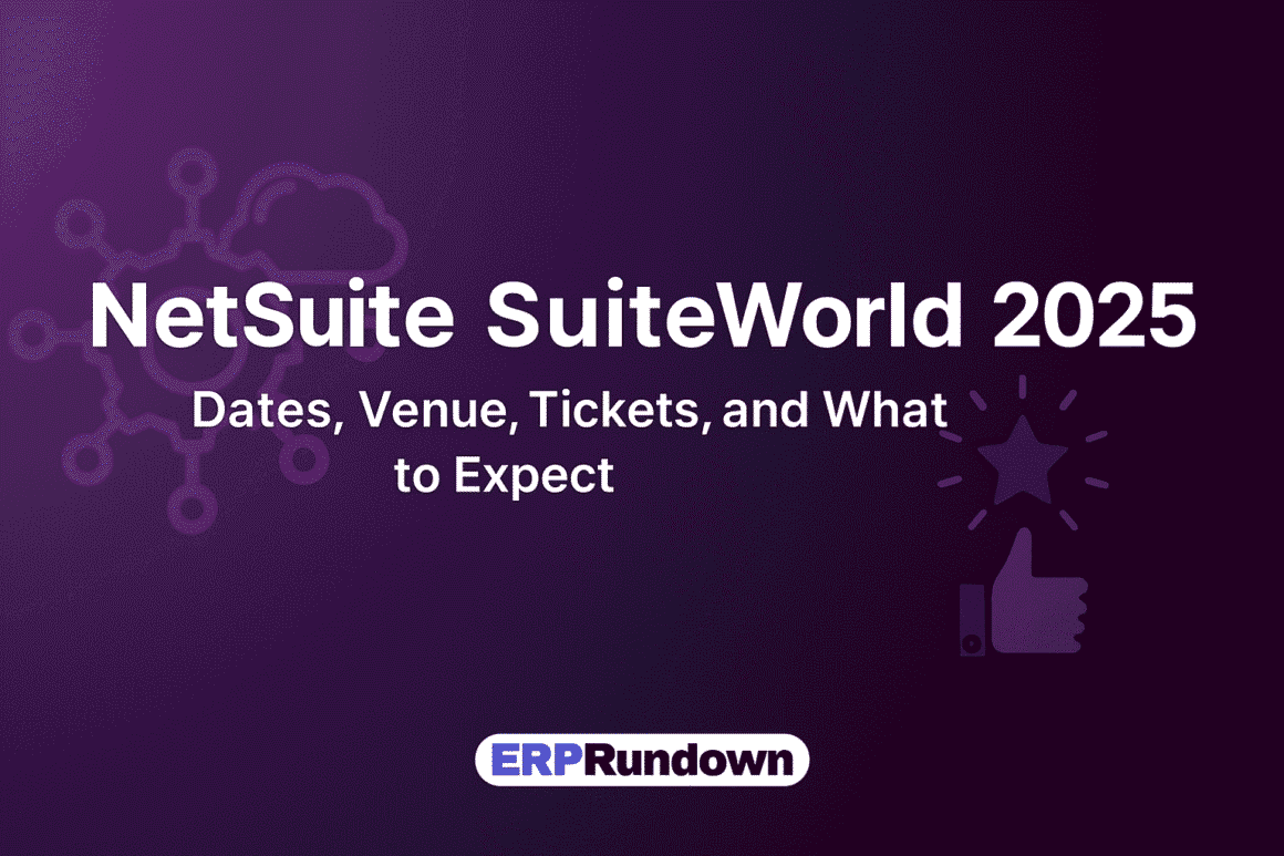 NetSuite SuiteWorld 2025